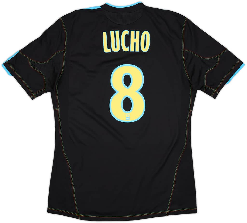 2010-11 Olympique Marseille Third Shirt Lucho #8 - 8/10 - (M)