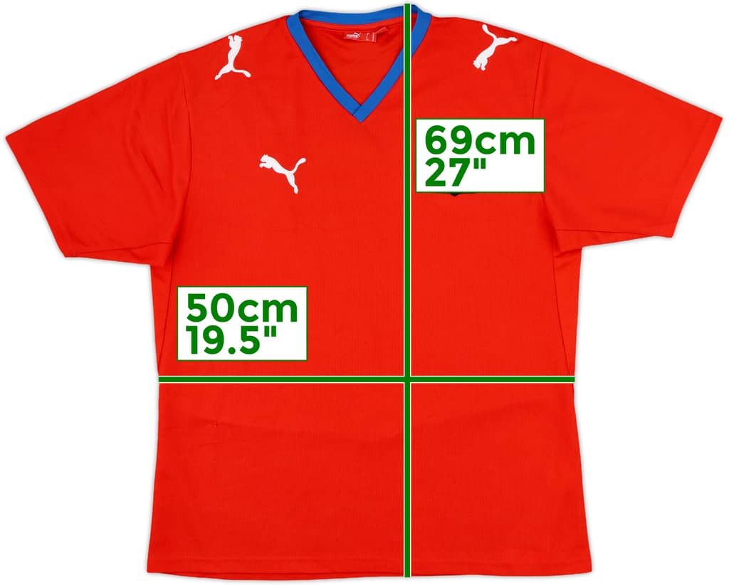 2008-09 Czech Republic Home Shirt - 6/10 - (M)