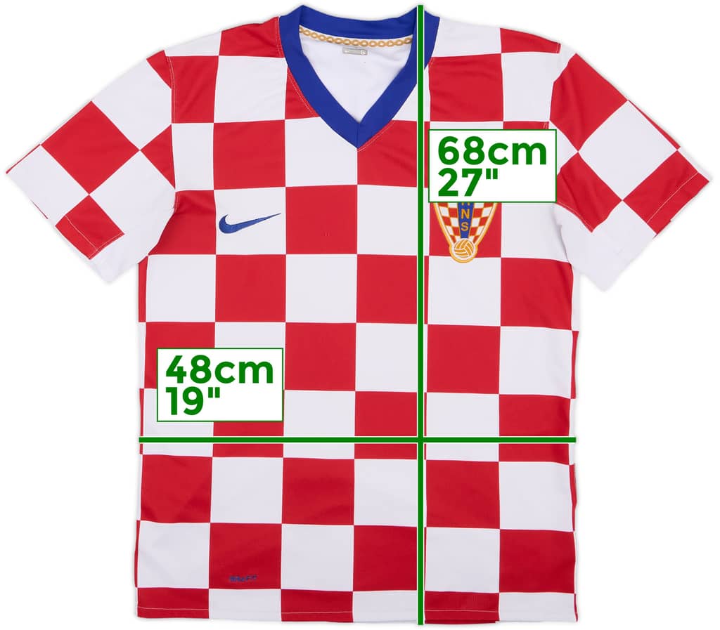 2008-09 Croatia Home Shirt - 9/10 - (S)
