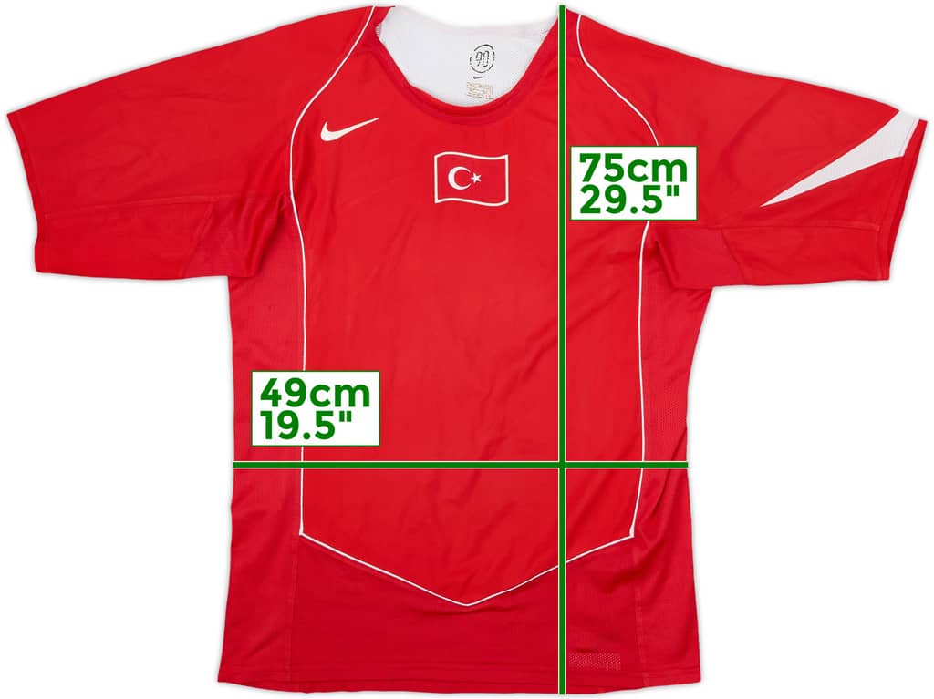 2004-06 Turkey Home Shirt - 7/10 - (XL)