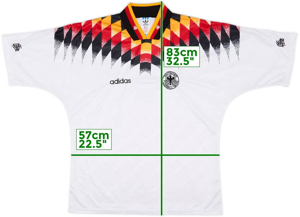 1994-96 Germany Home Shirt - 8/10 - (XL)