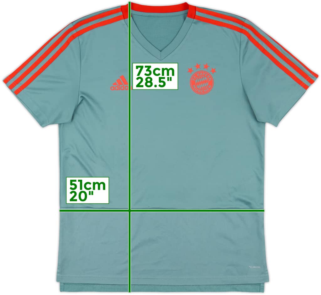 2017-18 Bayern Munich adidas Training Shirt - 8/10 - (M)