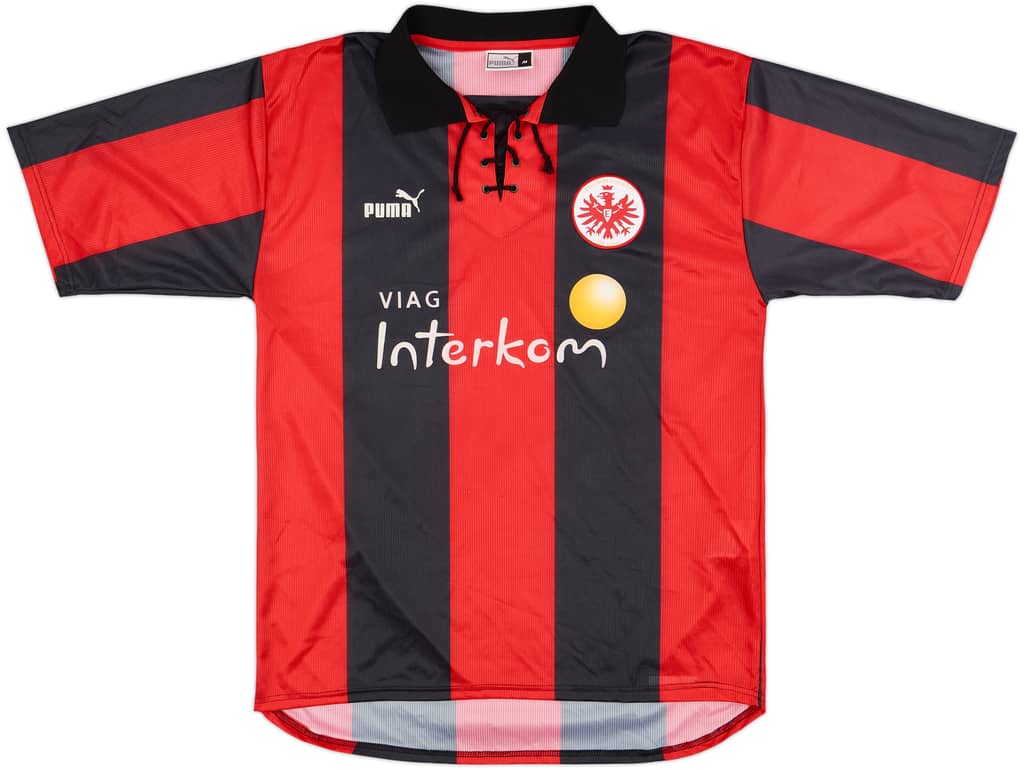 1999-00 Eintracht Frankfurt Centenary Home Shirt - 9/10 - (M)