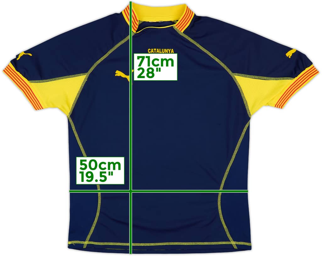 2004-07 Catalunya Home Shirt - 8/10 - (L)