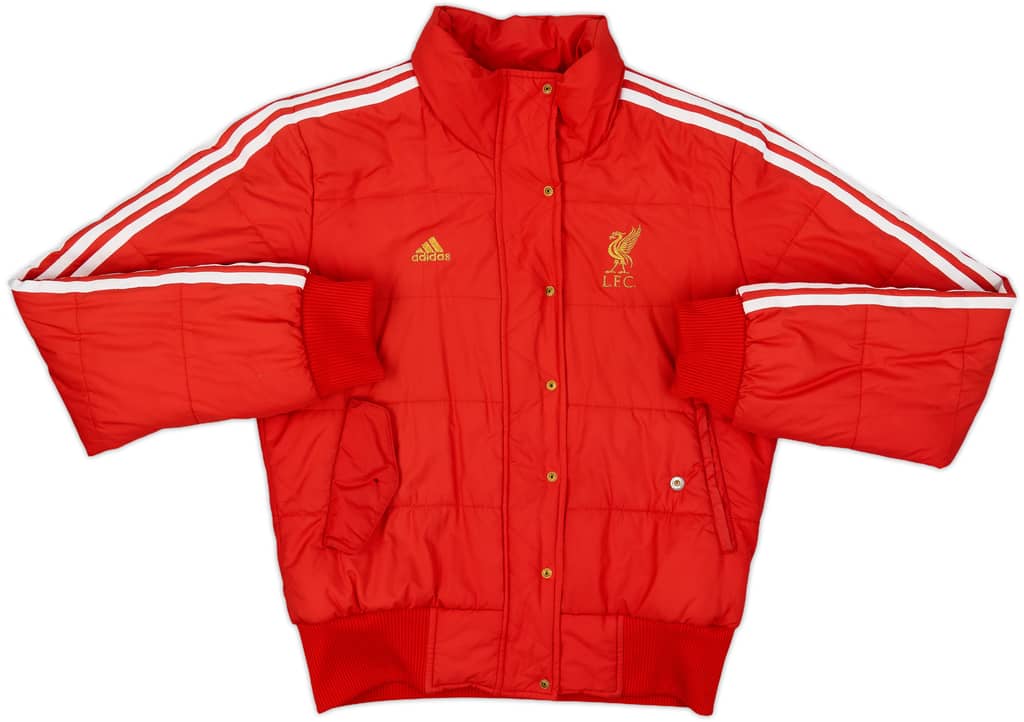 2007-08 Liverpool adidas Puffer Jacket - 8/10 - (M.Boys)