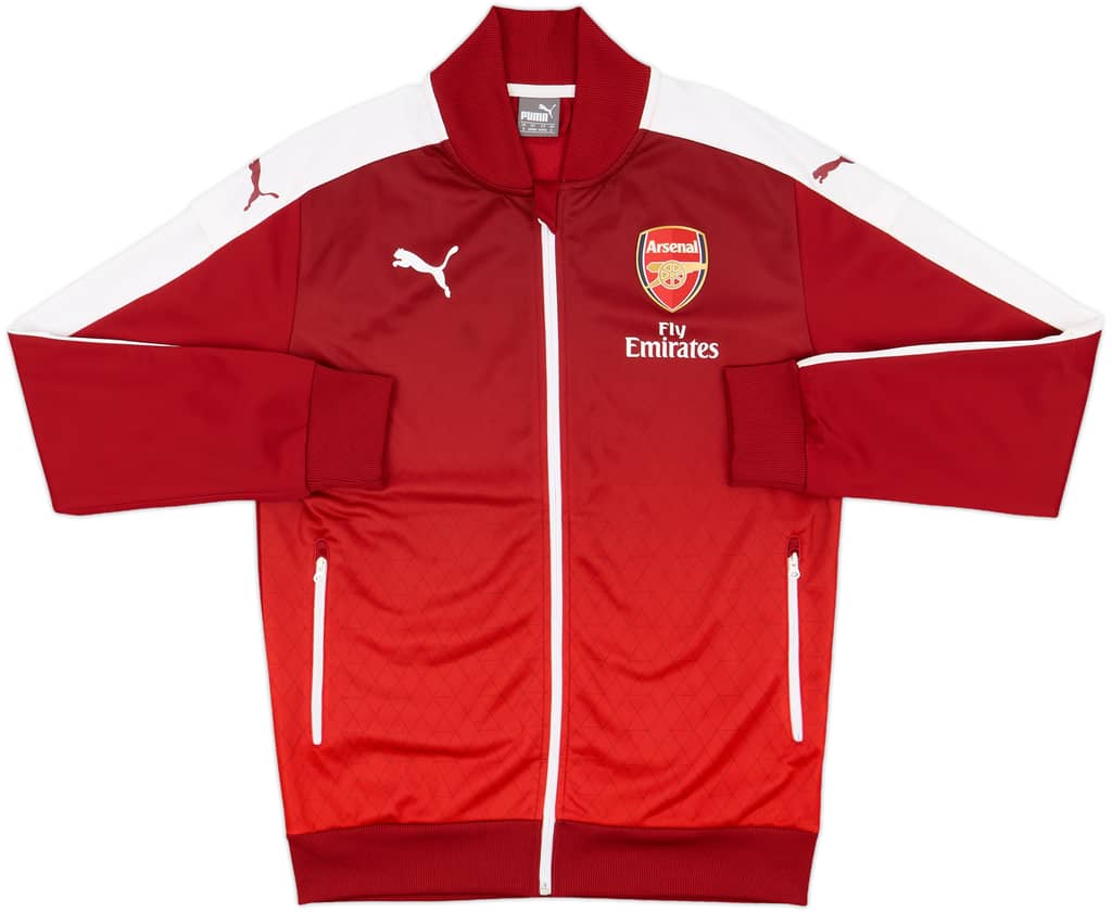 2016-17 Arsenal Puma Track Jacket - 8/10 - (S)
