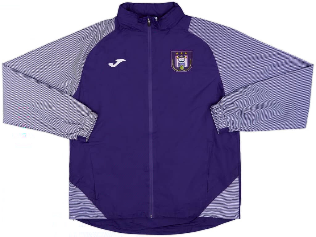 2020-21 Anderlecht Joma Hooded Rain Jacket - 9/10 - (XL)