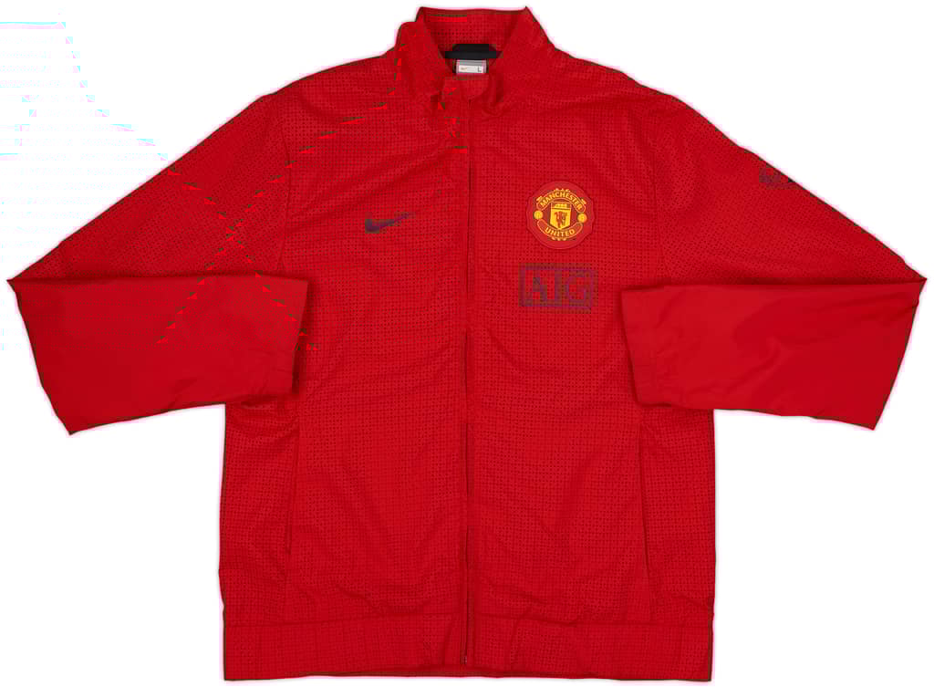 2008-09 Manchester United Nike Track Jacket - 8/10 - (L)