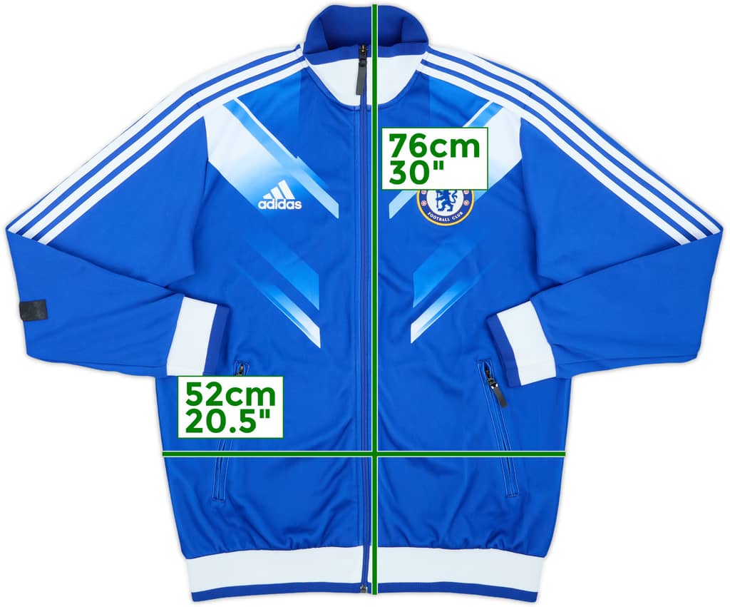 2012-13 Chelsea adidas Track Jacket - 8/10 - (L)