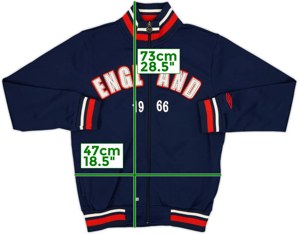2007-09 England Umbro Track Jacket - 8/10 - (S)