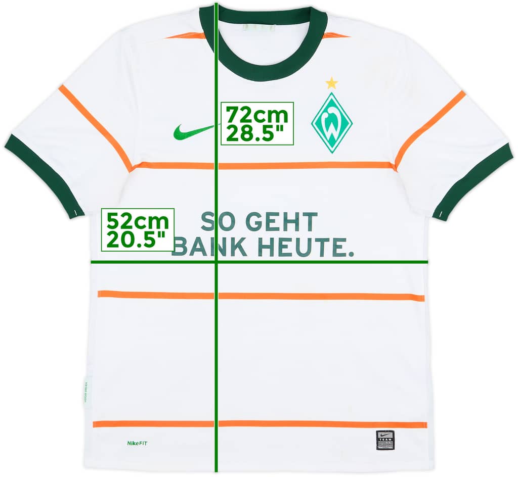 2009-10 Werder Bremen Away Shirt - 6/10 - (M)