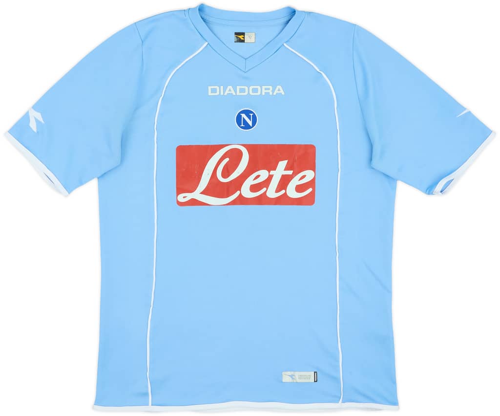 2006-07 Napoli Home Shirt - 6/10 - (M)