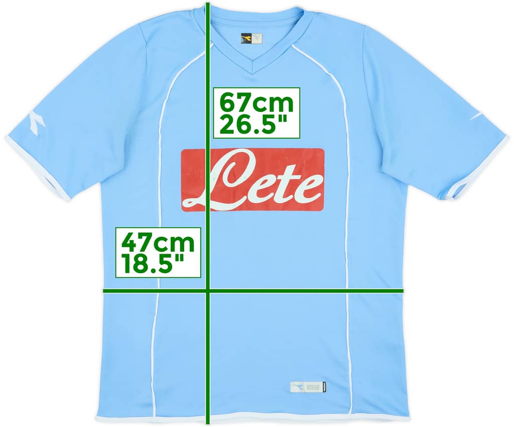 2006-07 Napoli Home Shirt - 6/10 - (M)