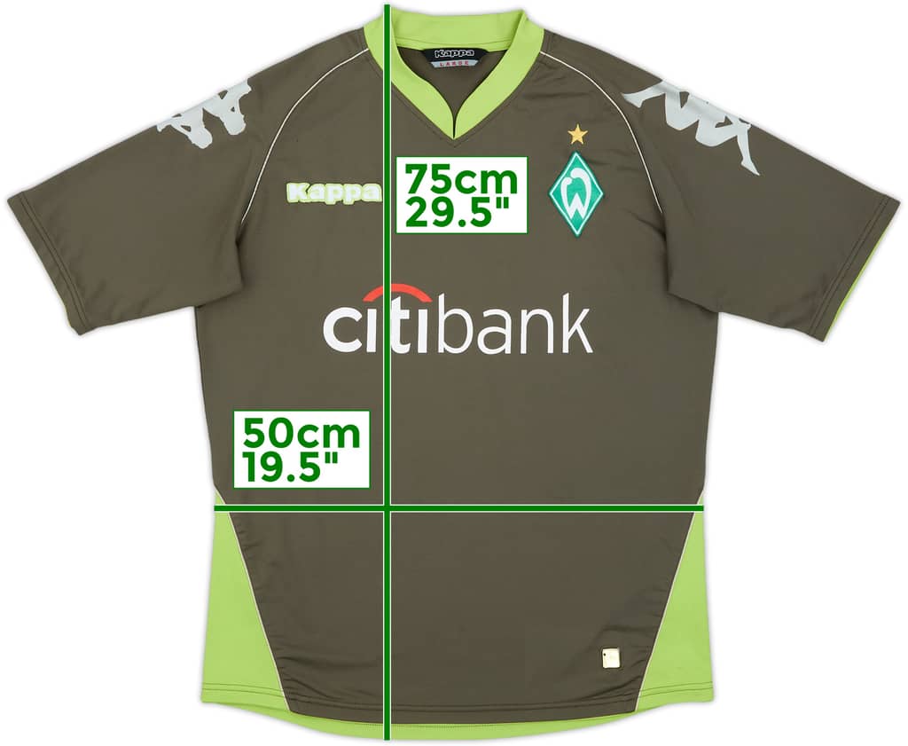2007-08 Werder Bremen Away Shirt - 7/10 - (L)