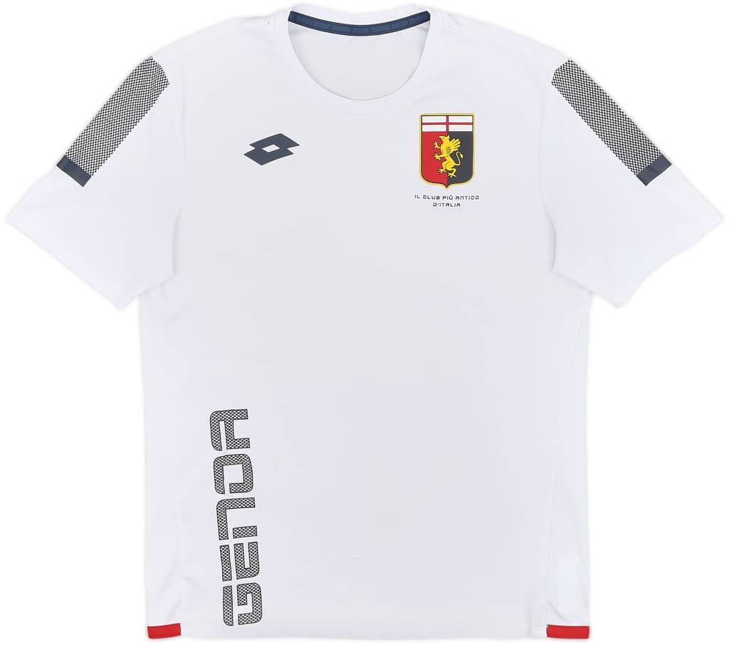 2018-19 Genoa Lotto Training Shirt - 8/10 - (M)
