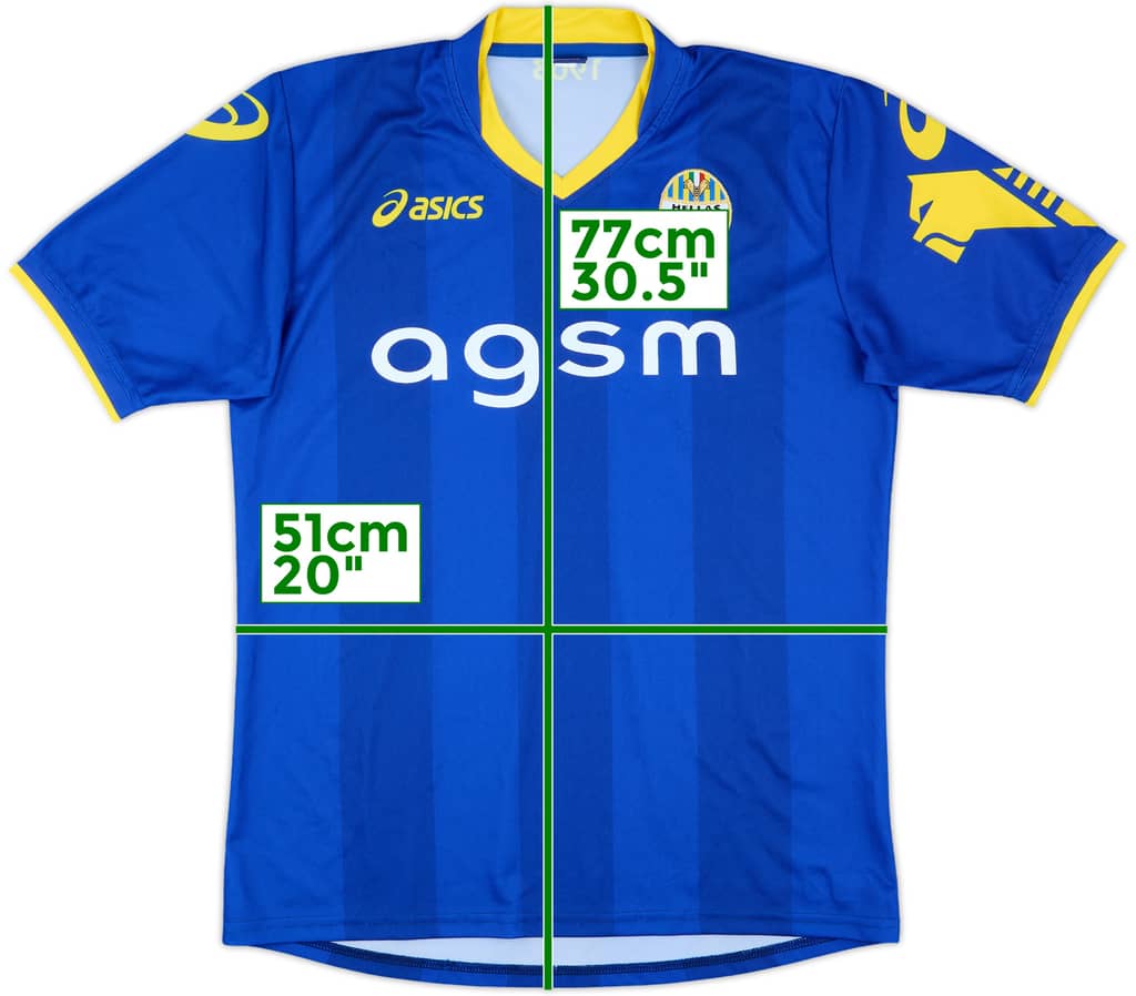 2012-13 Hellas Verona Home Shirt - 10/10 - (L)