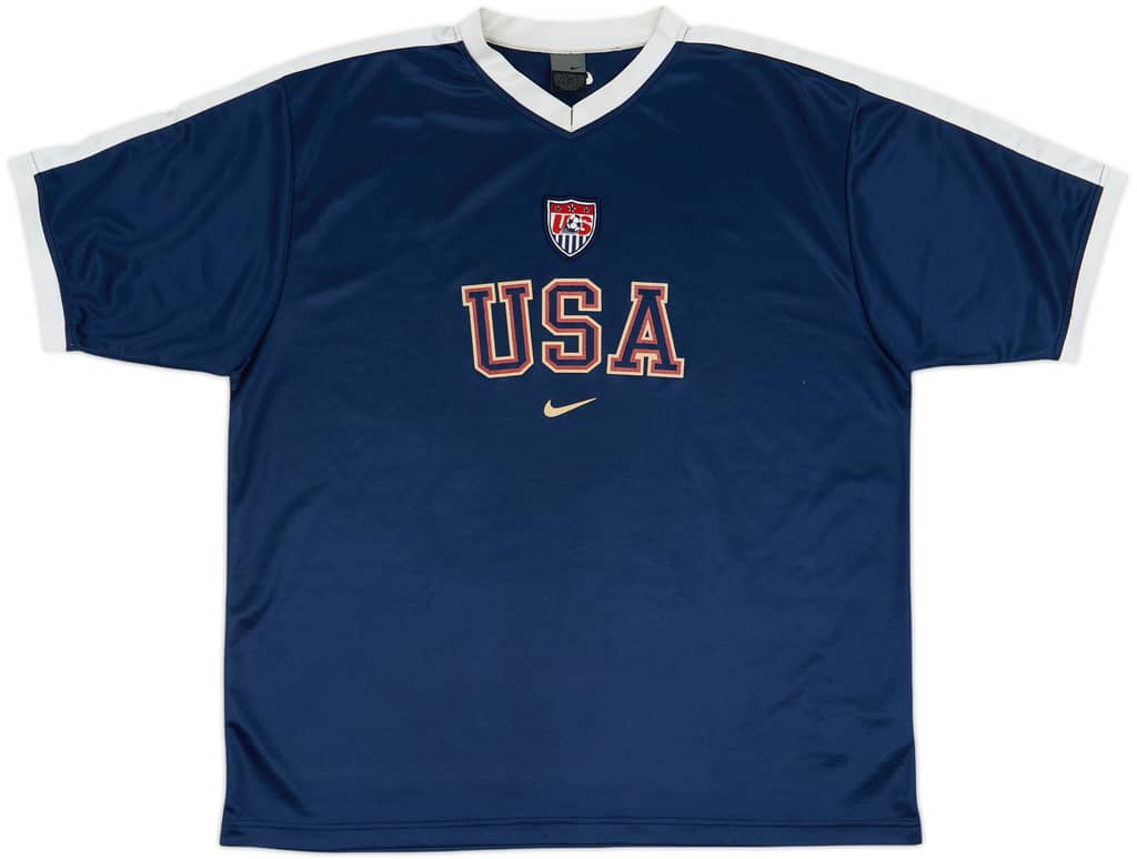 2002-04 USA Nike Training Shirt - 6/10 - (XL)