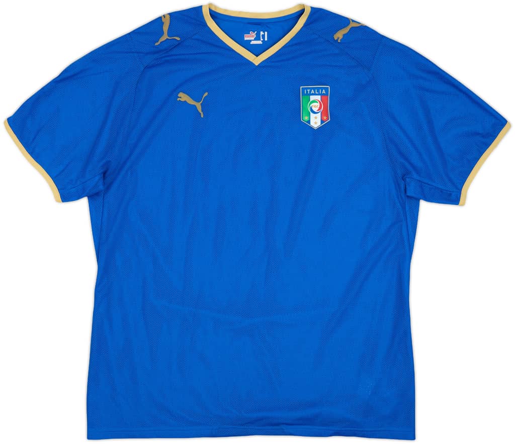 2007-08 Italy Home Shirt - 6/10 - (XL)