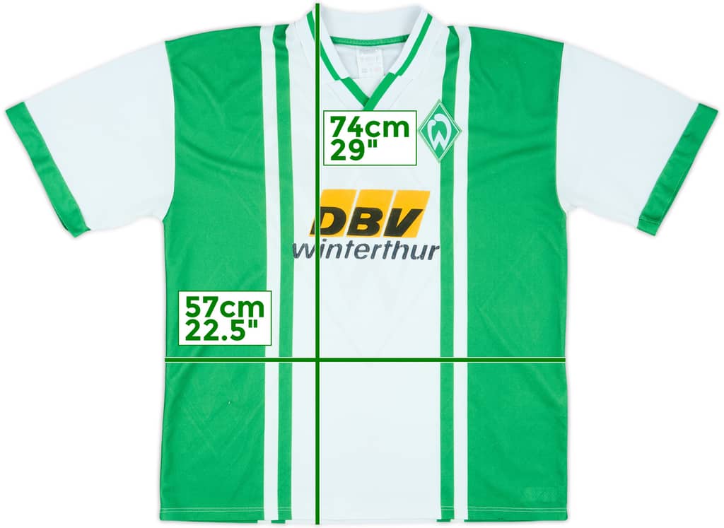 1996-97 Werder Bremen Home Shirt - 6/10 - (L)