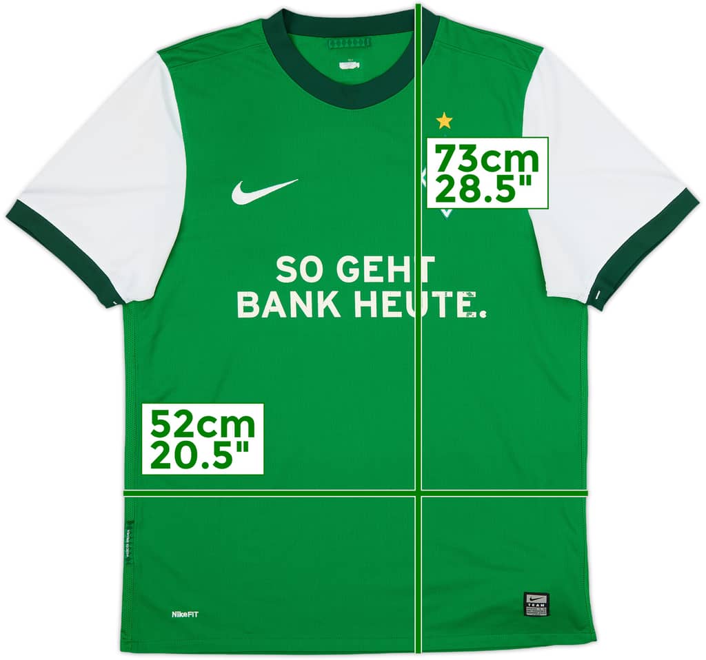 2009-10 Werder Bremen Home Shirt - 6/10 - (M)