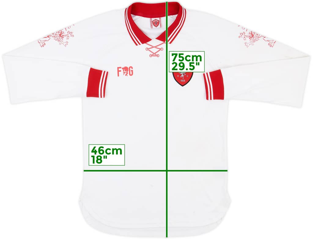 2014-15 Perugia Away L/S Shirt - 6/10 - (S)