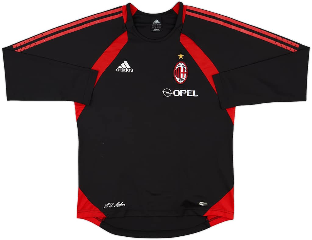 2005-06 AC Milan adidas Training L/S Shirt - 6/10 - (M)