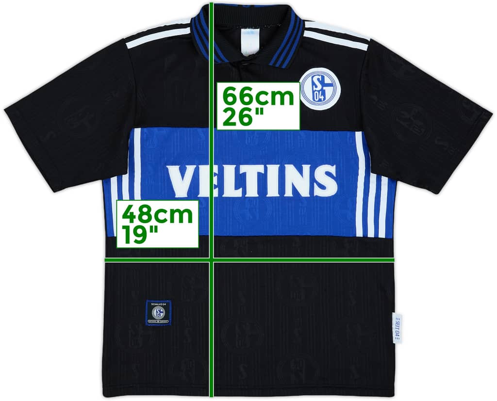 1997-99 Schalke Third Shirt - 8/10 - (XL.Boys)