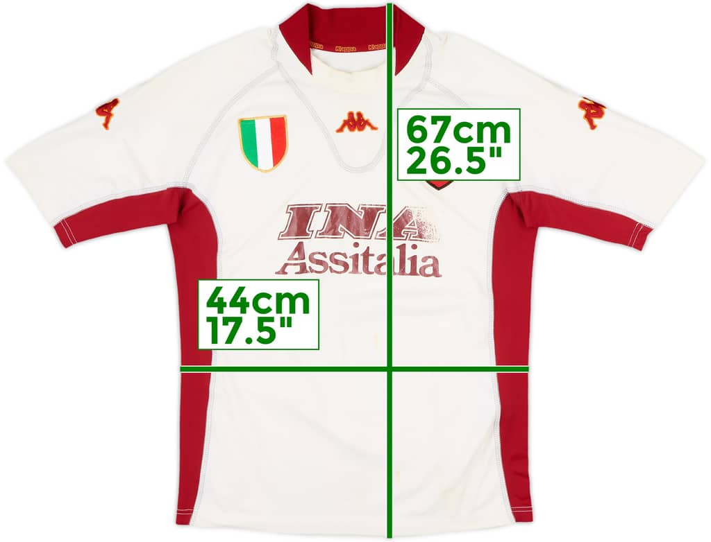 2001-02 Roma Away Shirt - 4/10 - (M)