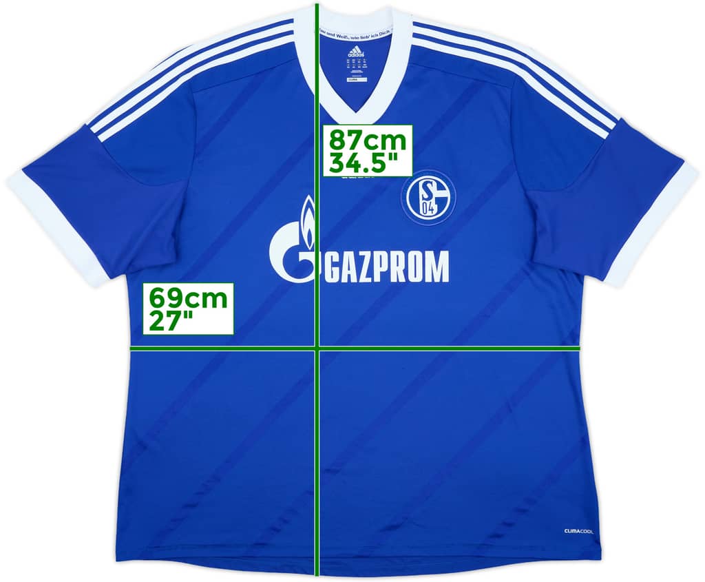 2012-14 Schalke Home Shirt - 6/10 - (3XL)