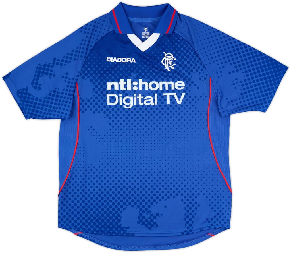 2002-03 Rangers Home Shirt - 10/10 - (M)