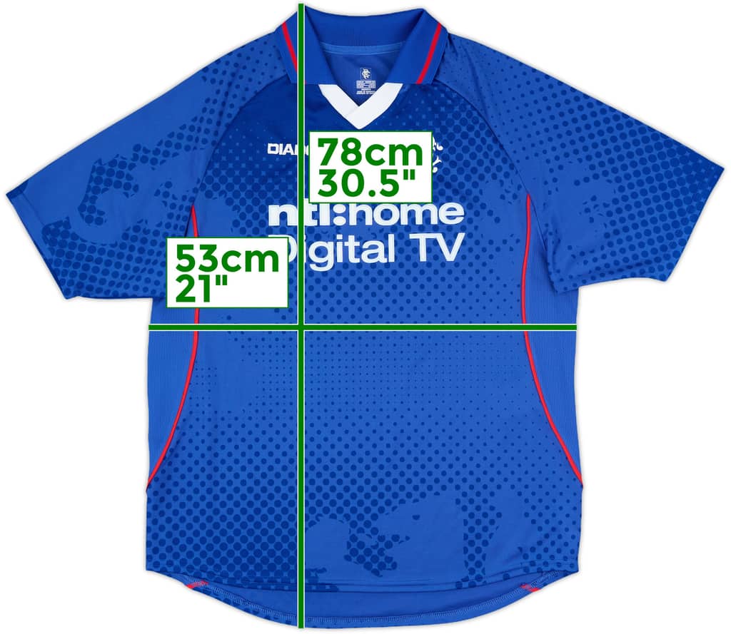 2002-03 Rangers Home Shirt - 10/10 - (M)