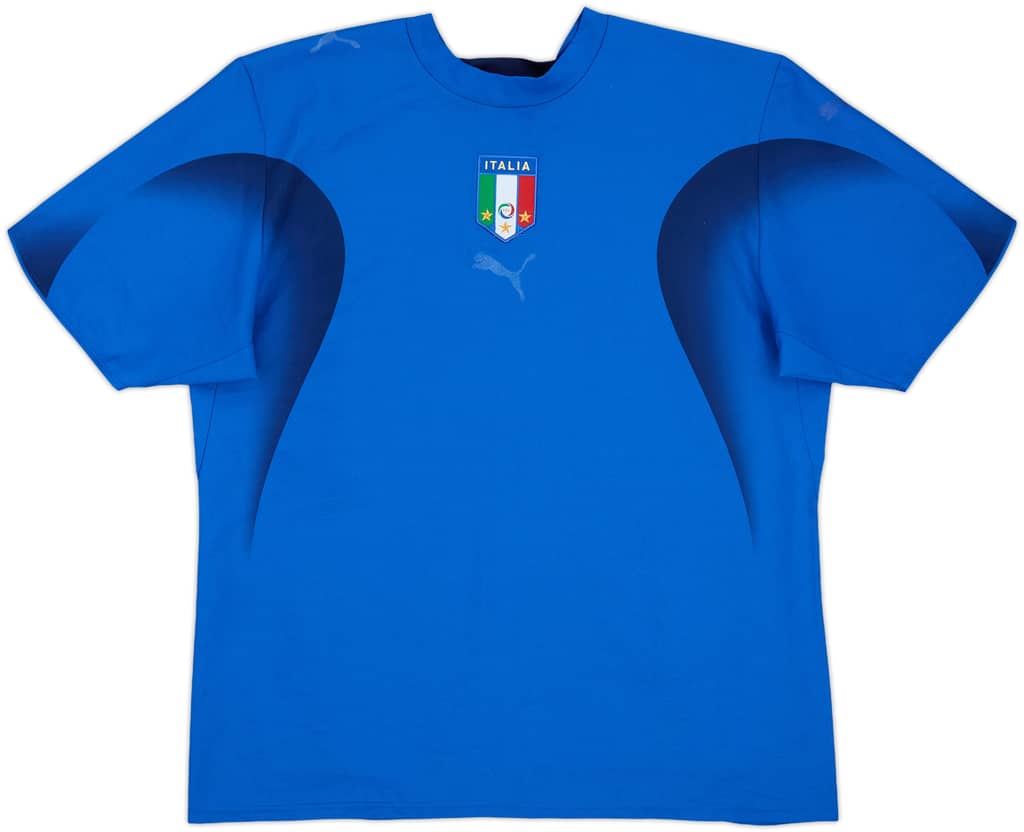 2006 Italy Home Shirt - 4/10 - (L)