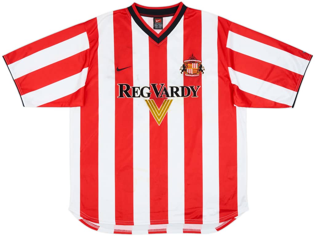 2000-02 Sunderland Home Shirt - 4/10 - (XL)