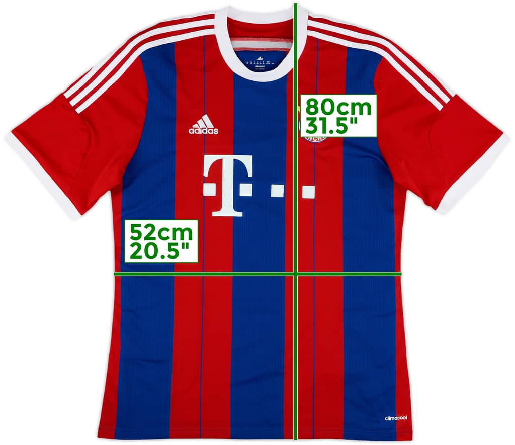 2014-15 Bayern Munich Home Shirt - 4/10 - (XL)