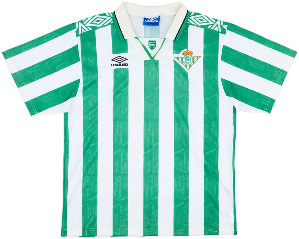 1994-95 Real Betis Home Shirt - 8/10 - (L)