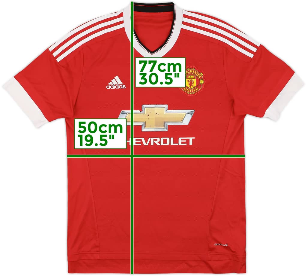 2015-16 Manchester United Home Shirt - 5/10 - (M)