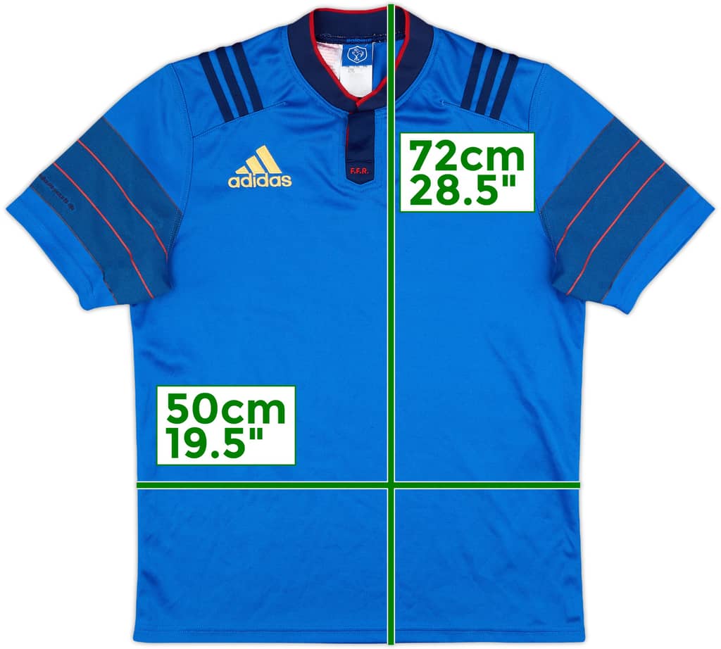 2015 France Rugby Home Shirt - 9/10 - (XL.Boys)