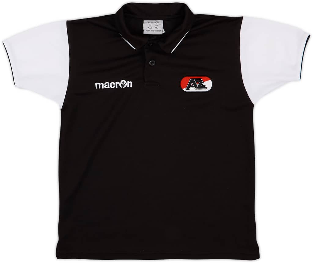 2014-15 AZ Alkmaar Macron Polo Shirt - 9/10 - (M.Boys)