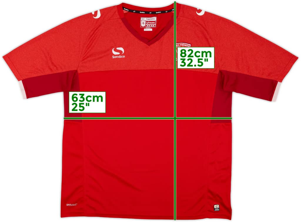 2017-18 FC Twente Sondico Training Shirt - 9/10 - (XXL)