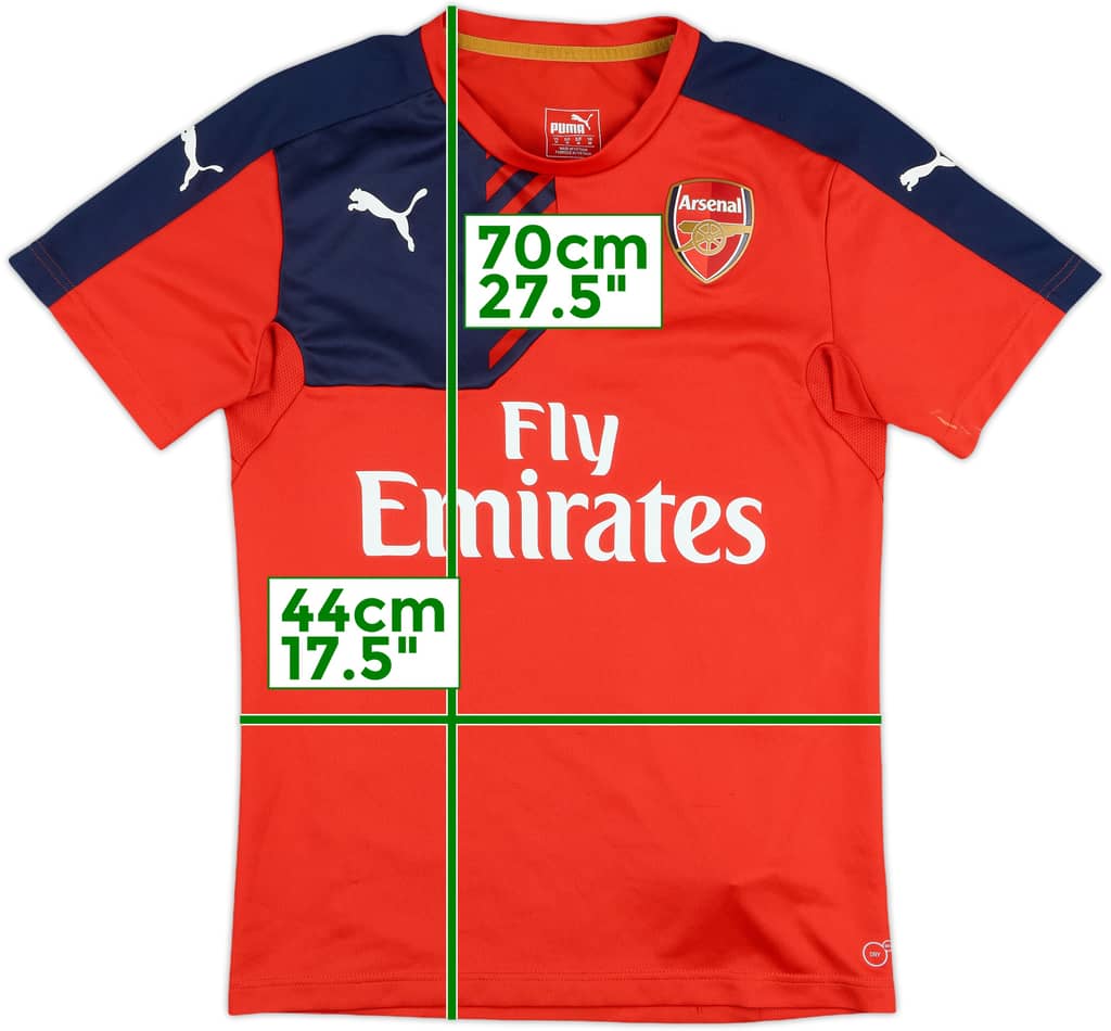 2015-16 Arsenal Puma Training Shirt - 6/10 - (M)