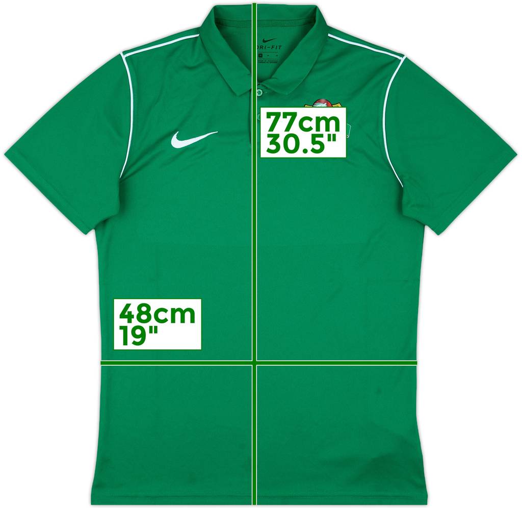 2020-21 Al-Ahli Dubai Nike Polo Shirt - 8/10 - (M)