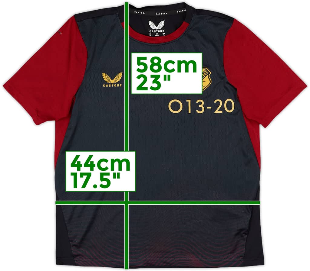 2023-24 Utrecht Castore Training Shirt 013-20 - 5/10 - (L.Boys)
