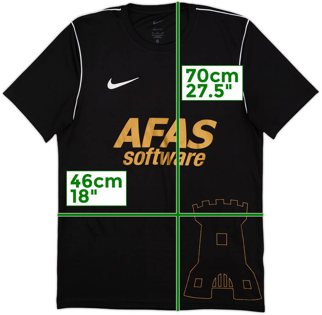 2021-22 AZ Alkmaar Away Shirt - 8/10 - (M)