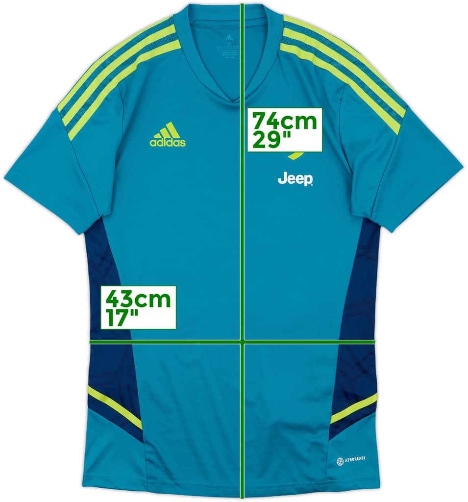 2022-23 Juventus adidas Training Shirt - 9/10 - (S)