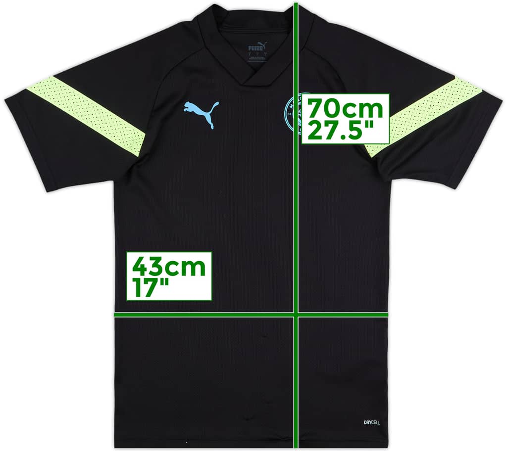 2022-23 Manchester City Puma Training Shirt - 8/10 - (S)