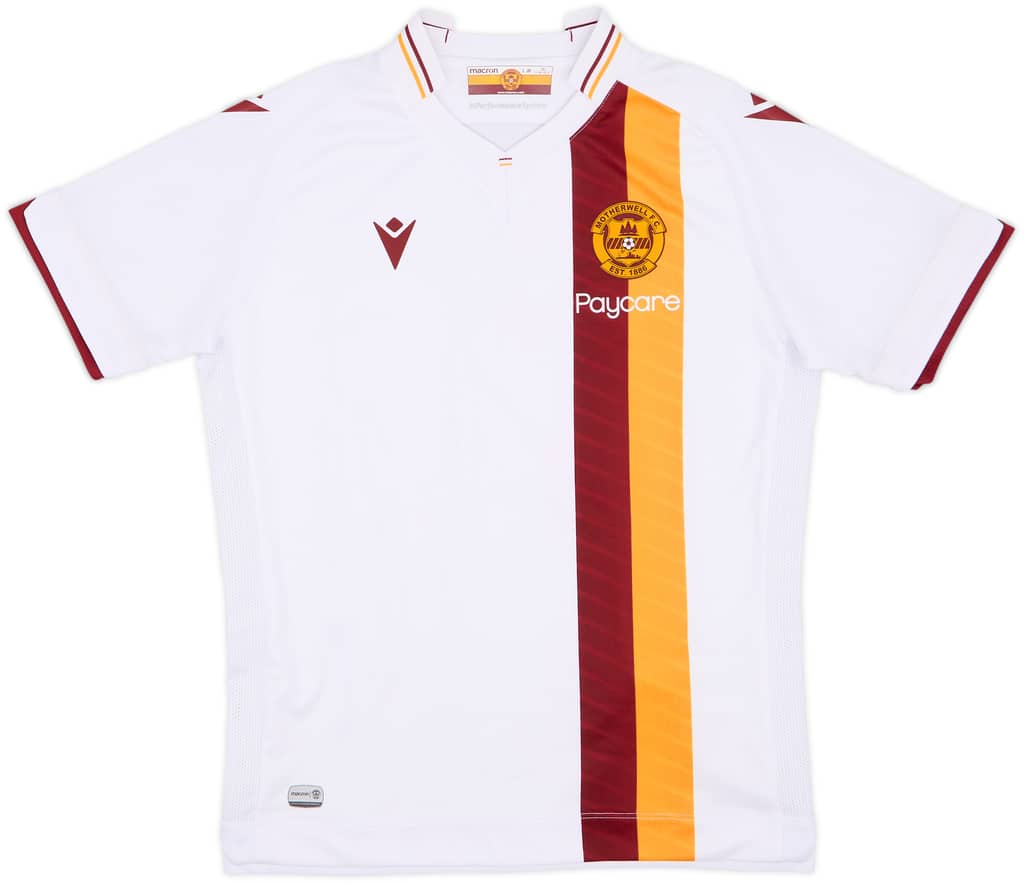 2022-23 Motherwell Away Shirt - 8/10 - (XS)