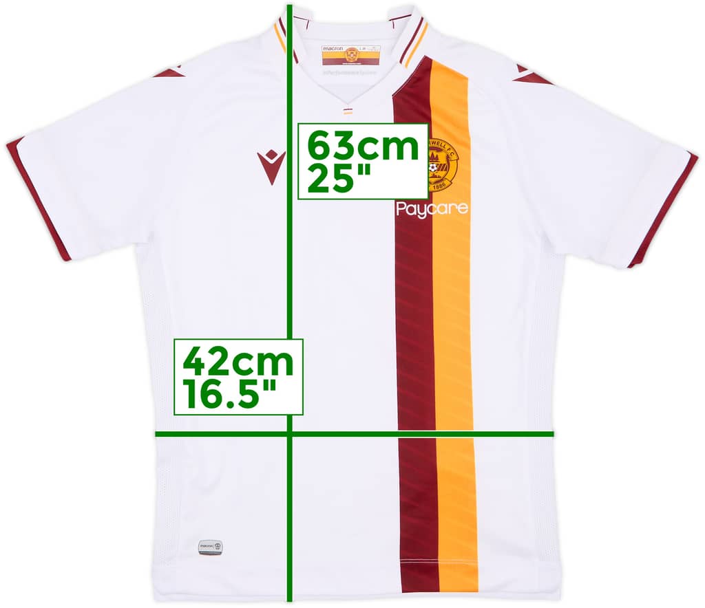 2022-23 Motherwell Away Shirt - 8/10 - (XS)