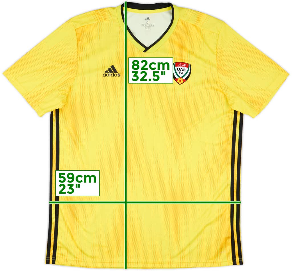 2019-20 UAE adidas Training Shirt - 10/10 - (XL)