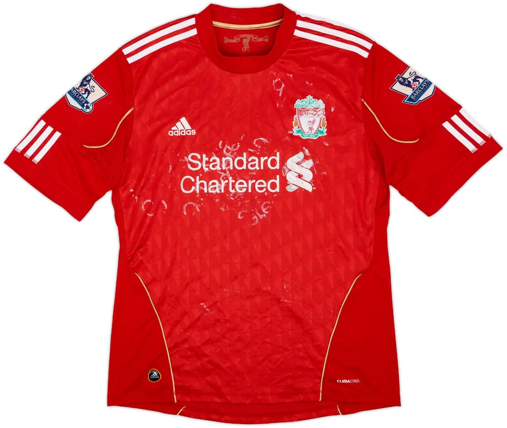 2010-12 Liverpool Home Shirt - 3/10 - (L)