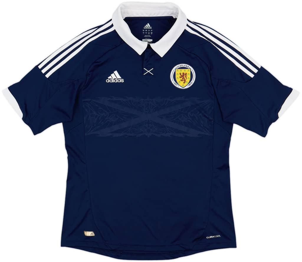 2011-13 Scotland Home Shirt - 8/10 - (L)
